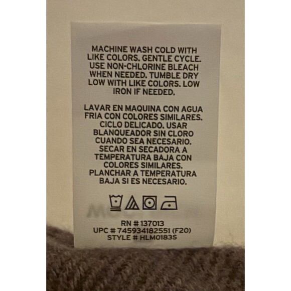 Ladies Woolrich Berry Gray Mauve Plaid Soft Fringed Machine Washable Cape OSFM - Picture 4 of 4